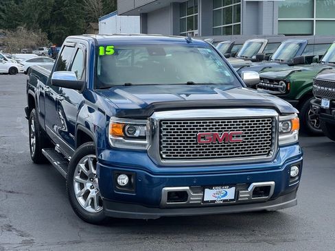 Used 2015 GMC Sierra 1500 Denali w/ Driver Alert Package AWD/4WD image 1