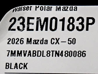 Used 2026 MAZDA CX-50 AWD 2.5 S w/ Premium Package image 31