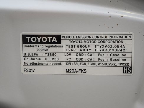 New 2026 Toyota Corolla SE FWD image 15
