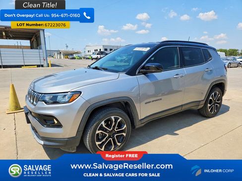 Used 2022 Jeep Compass Limited AWD/4WD image 1