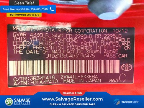 Used 2013 Toyota Prius V Three FWD image 16