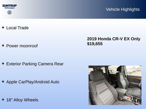 Used 2019 Honda CR-V EX image 7