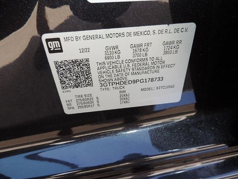Certified 2023 GMC Sierra 1500 SLT RWD image 13