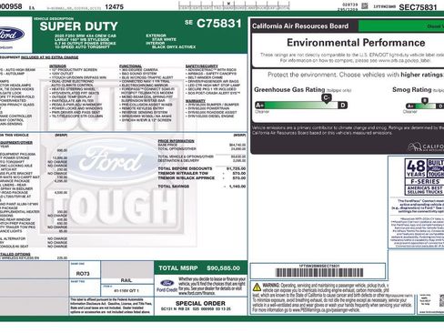 Used 2025 Ford F250 Lariat w/ Tremor Off-Road Package AWD/4WD image 5