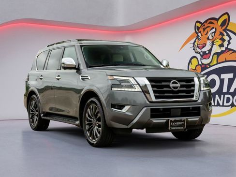 Used 2024 Nissan Armada Platinum w/ Captain's Chairs Package AWD/4WD image 3