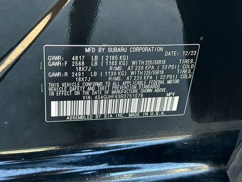 Used 2024 Subaru Crosstrek 2.5i Sport w/ Popular Package #3A AWD/4WD image 35