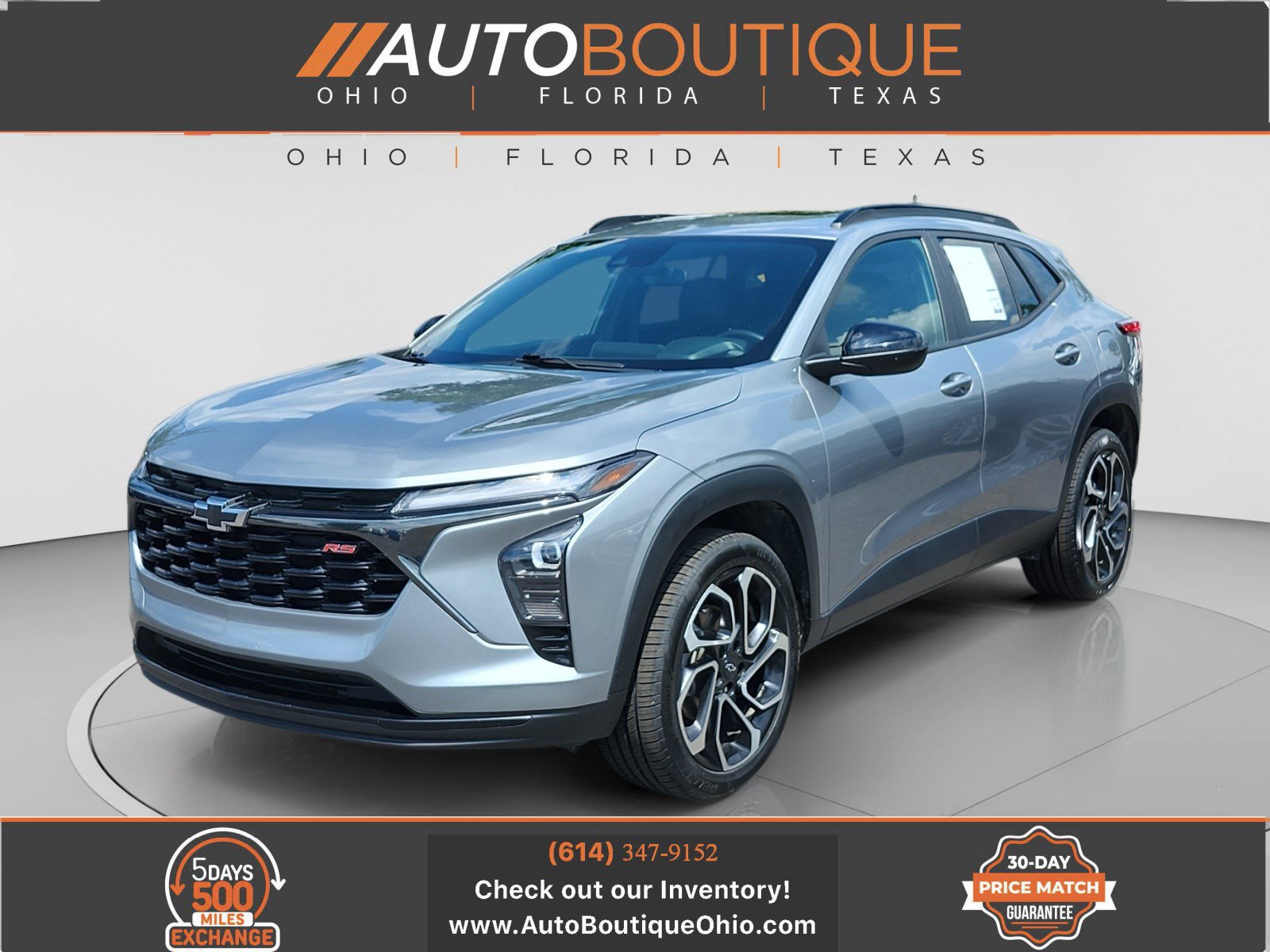 Used 2024 Chevrolet Trax RS w/ Sunroof Package FWD image 1