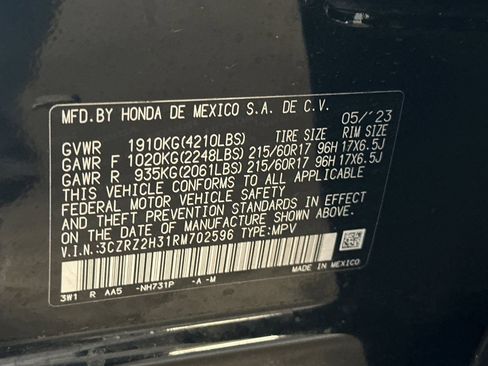 Used 2024 Honda HR-V LX image 35