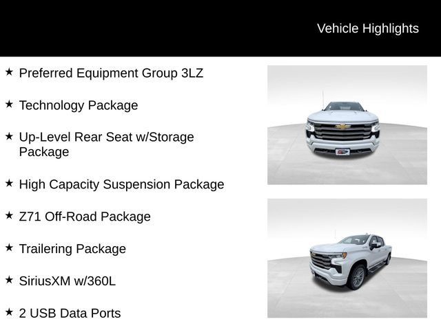 Used 2024 Chevrolet Silverado 1500 High Country w/ Technology Package AWD/4WD image 13