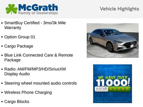 Used 2020 Hyundai Sonata SEL Plus w/ Cargo Package image 5