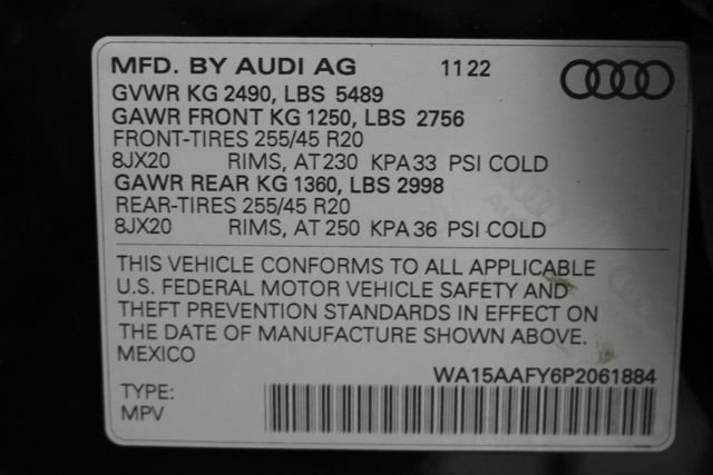 Used 2023 Audi Q5 2.0T Premium Plus w/ Premium Plus Package AWD/4WD image 68