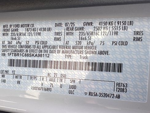 New 2025 Ford Transit 250 XL w/ Exterior Upgrade Package image 25