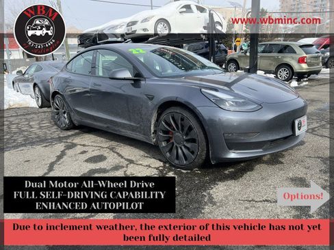 Used 2022 Tesla Model 3 Performance image 1