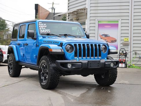 Used 2023 Jeep Wrangler Unlimited Rubicon 4xe w/ Steel Bumper Group AWD/4WD image 1