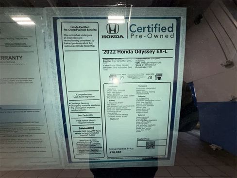 Used 2022 Honda Odyssey EX-L image 13