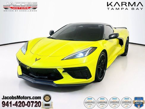 Used 2024 Chevrolet Corvette Stingray Preferred Conv w/ Z51 Performance Package RWD image 1