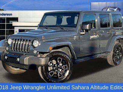 Used 2018 Jeep Wrangler Unlimited Sahara