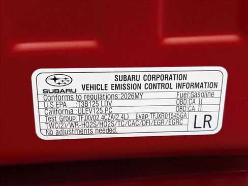 New 2026 Subaru WRX Premium AWD/4WD image 17