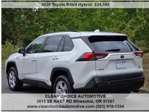 Used 2020 Toyota RAV4 XLE w/ Convenience Package AWD/4WD image 7