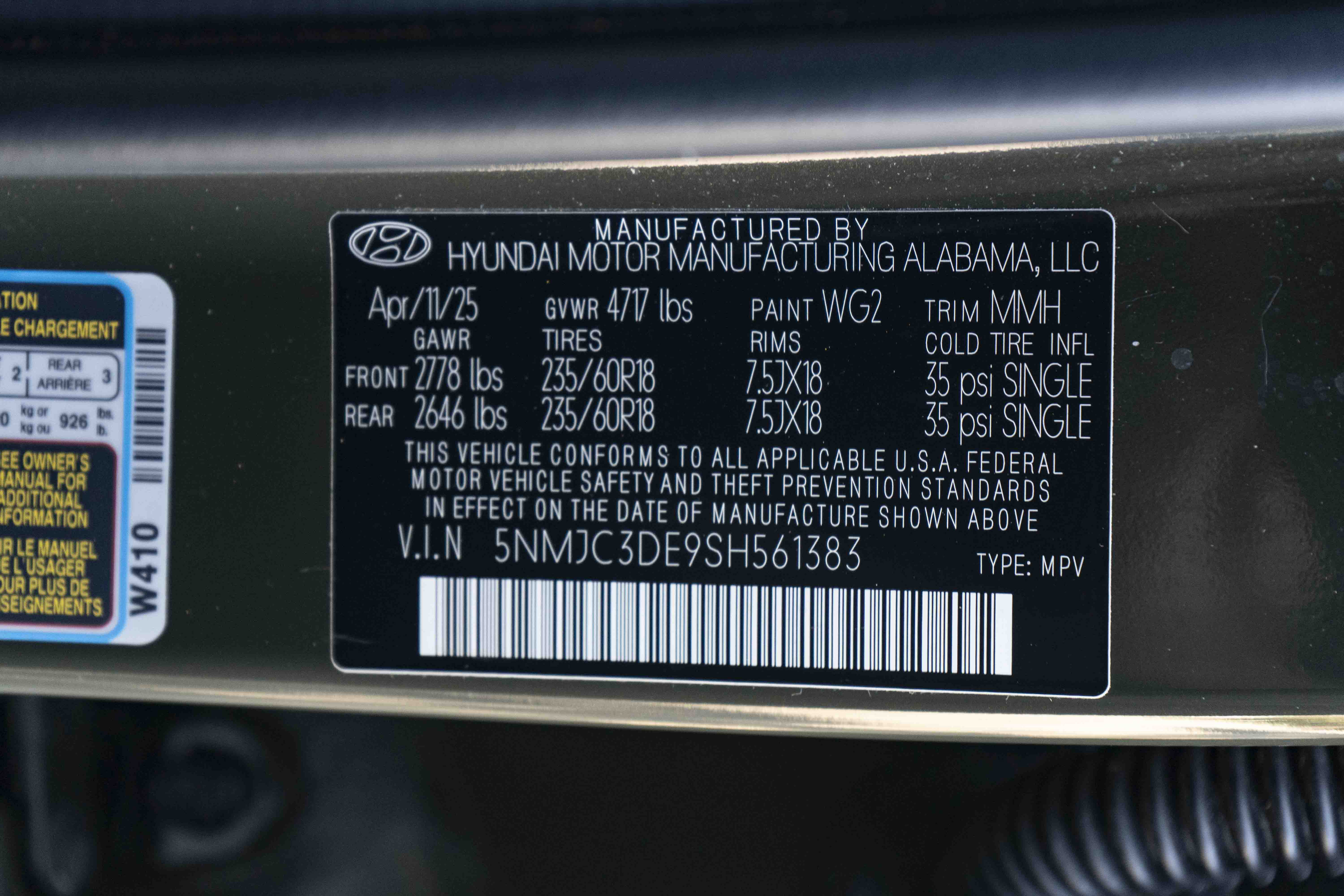Used 2025 Hyundai Tucson SEL FWD image 44