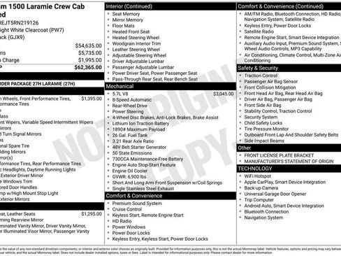Used 2024 RAM 1500 Laramie image 52