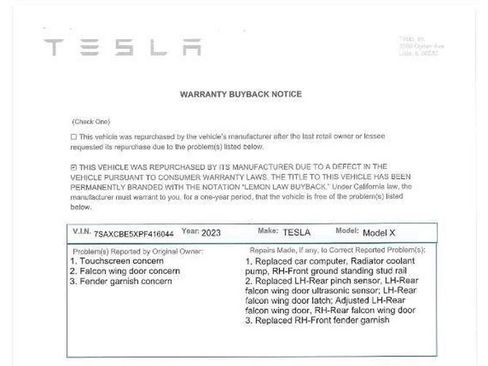 Used 2023 Tesla Model X image 5