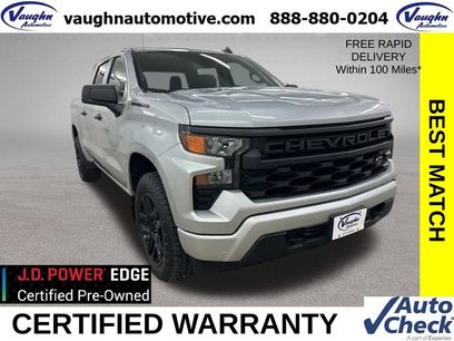 Certified 2022 Chevrolet Silverado 1500 Custom w/ LPO, Dark Essentials Package