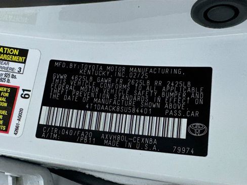 Used 2025 Toyota Camry LE image 35