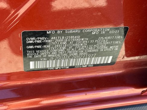 Certified 2024 Subaru Crosstrek 2.0i Premium w/ Popular Package #4 AWD/4WD image 27