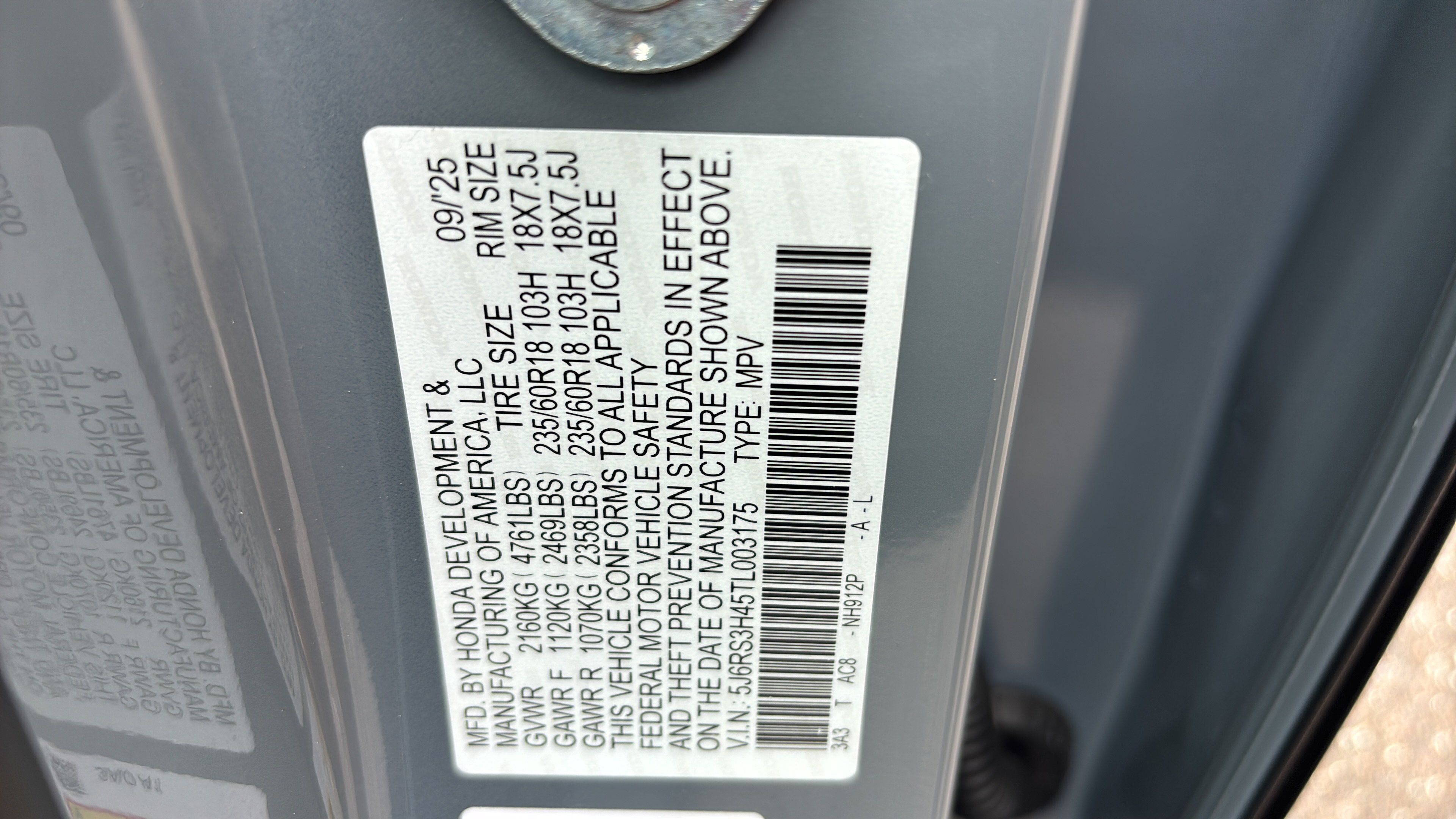 Used 2026 Honda CR-V EX image 22