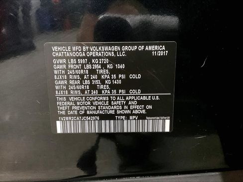 Used 2018 Volkswagen Atlas SEL AWD/4WD image 37