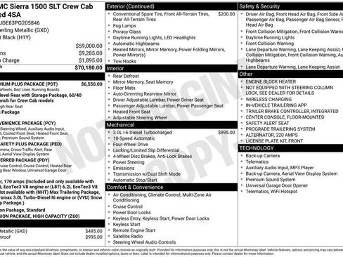 Certified 2023 GMC Sierra 1500 SLT w/ SLT Premium Plus Package image 4