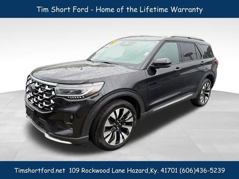 Used 2025 Ford Explorer Platinum w/ LUX Leather Package AWD/4WD image 2
