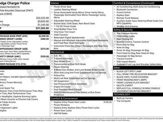 Used 2019 Dodge Charger Police w/ Patrol Package Base Prep RWD video 2