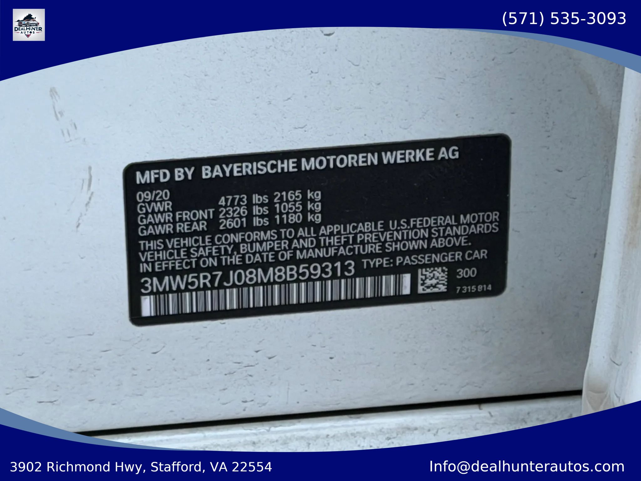 Used 2021 BMW 330i xDrive Sedan w/ Convenience Package AWD/4WD image 22