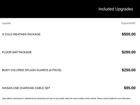 Certified 2026 Nissan Sentra S w/ S Cold Weather Package FWD image 3