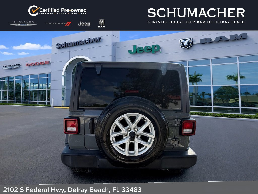 Certified 2023 Jeep Wrangler Unlimited Sport AWD/4WD image 6