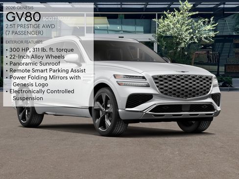 New 2026 Genesis GV80 2.5T Prestige image 3