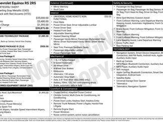 Used 2025 Chevrolet Equinox RS w/ Safety and Technology Package AWD/4WD video 2