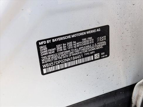 Certified 2022 BMW X3 xDrive30i w/ Convenience Package w/ZPA image 15