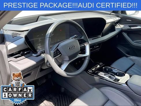 Certified 2025 Audi Q6 e-tron Prestige w/ Black Warm Weather Package AWD/4WD image 14