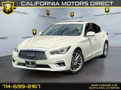 Used 2022 INFINITI Q50 Luxe w/ Cargo Package