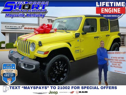 Used 2022 Jeep Wrangler Unlimited Sahara w/ Cold Weather Group image 1