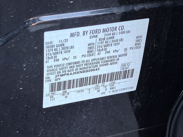Used 2022 Ford Edge SEL w/ Convenience Package AWD/4WD image 24
