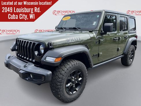 Used 2021 Jeep Wrangler Unlimited Sport AWD/4WD image 1