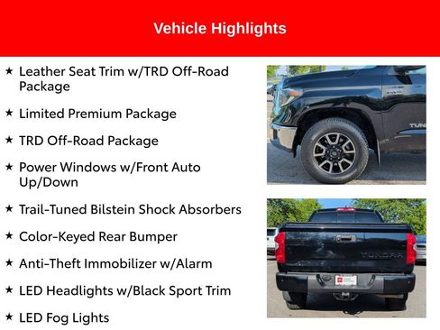 Certified 2021 Toyota Tundra Limited w/ Limited Premium Package AWD/4WD image 5