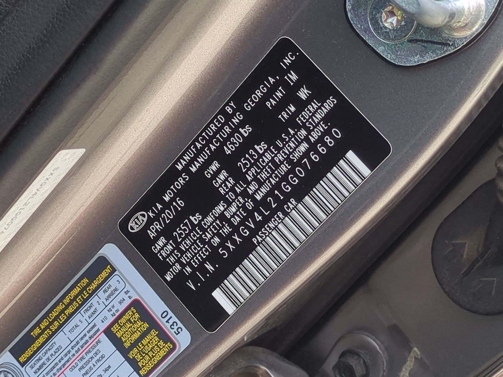 Used 2016 Kia Optima SX w/ Chrome Wheel Package FWD image 66