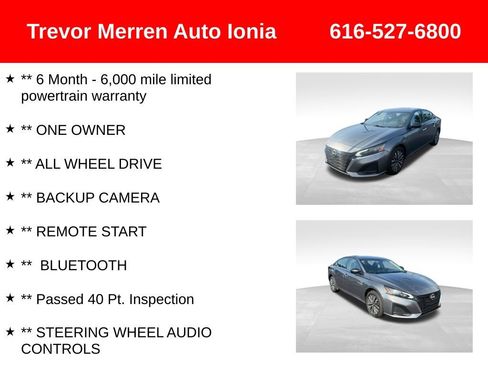 Used 2024 Nissan Altima 2.5 SV AWD/4WD image 7