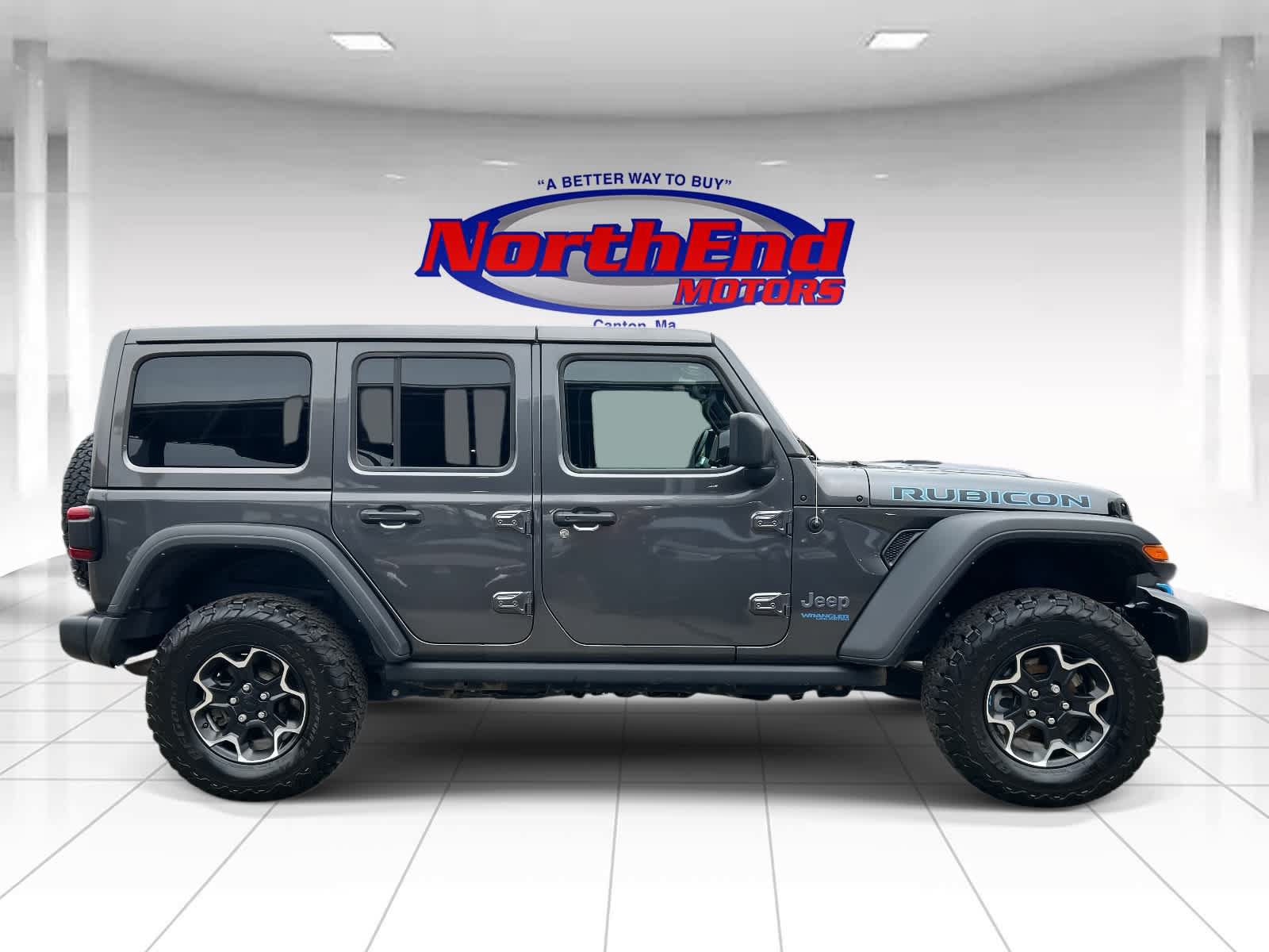 Used 2021 Jeep Wrangler Unlimited Rubicon 4xe w/ Dual Top Group AWD/4WD image 2