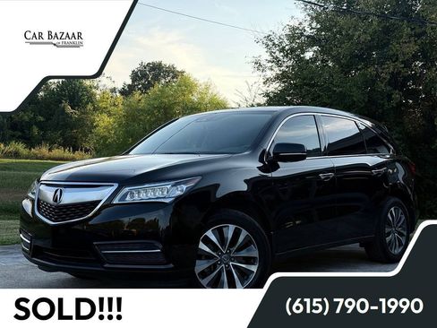 Used 2016 Acura MDX w/ Technology Package AWD/4WD image 1